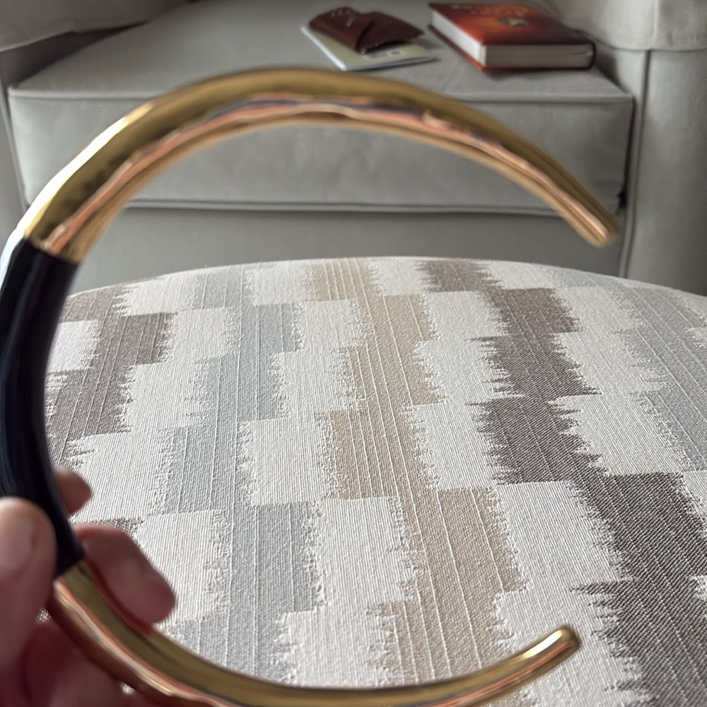 Tory Burch Gold and Black Elegant Necklace - Picture 3 of 3